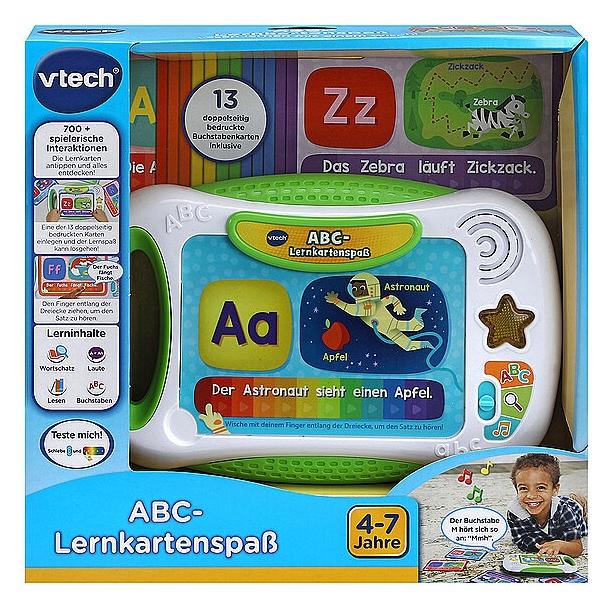 VTech ABC-Lernkartenspass (Deutsch, 4 - 7 Jahre) (80-616804)