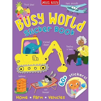 Busy World Sticker Book, Taschenbuch von Miles Kelly, Miles Kelly Publishing Ltd, 978-1-78989-798-2