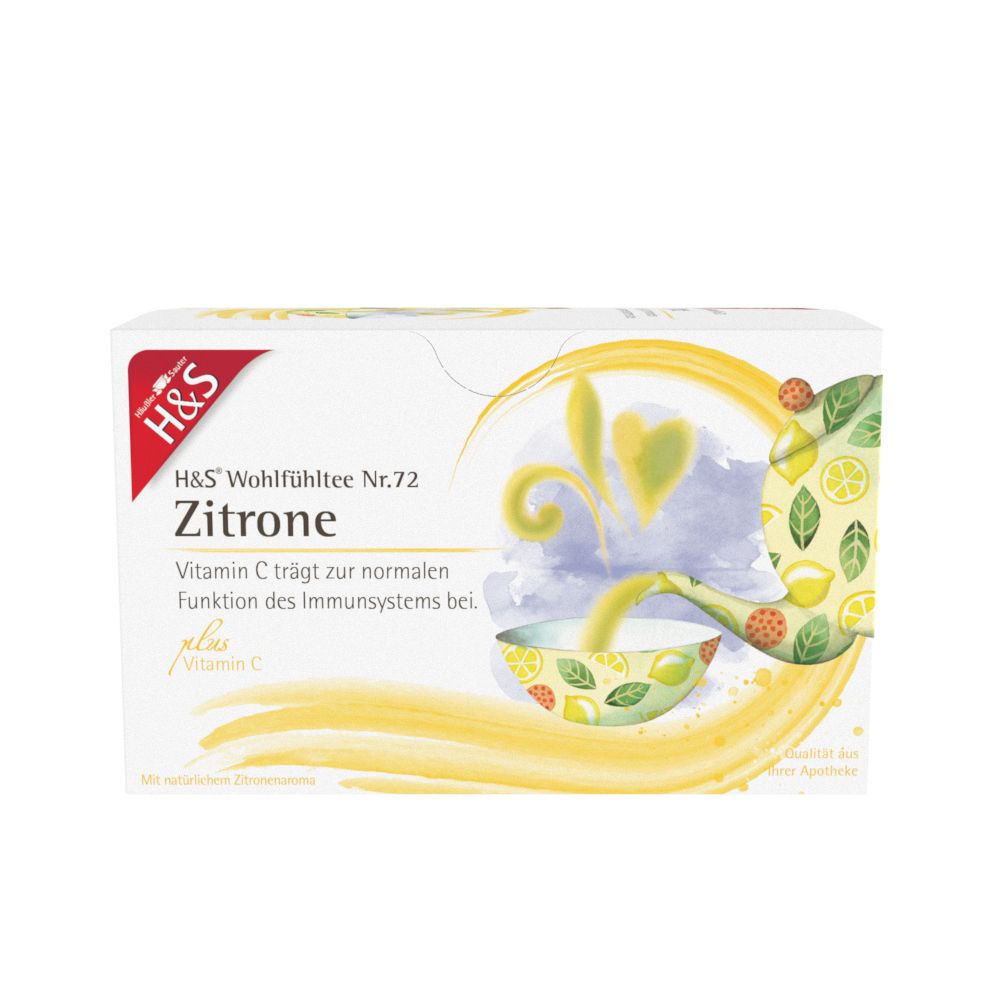 H&S Zitrone mit Vitamin C Filterbeutel 20x2,5 g