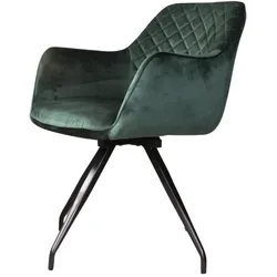 DS4U - Romy 2.0 Armchair Velvet - Dark Green