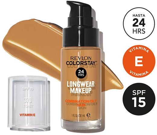Revlon Colorstay Makeup Piel Mixta/Grasa 370 TOAST
