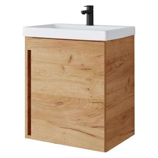 Riva Cabin With Washbasin Wtu-50ge-Pm Gld Oak (358 mm, 455 mm) (36519279)