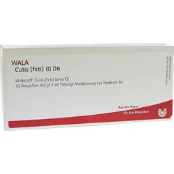 CUTIS feti GL D 6 Ampullen 10X1 ml