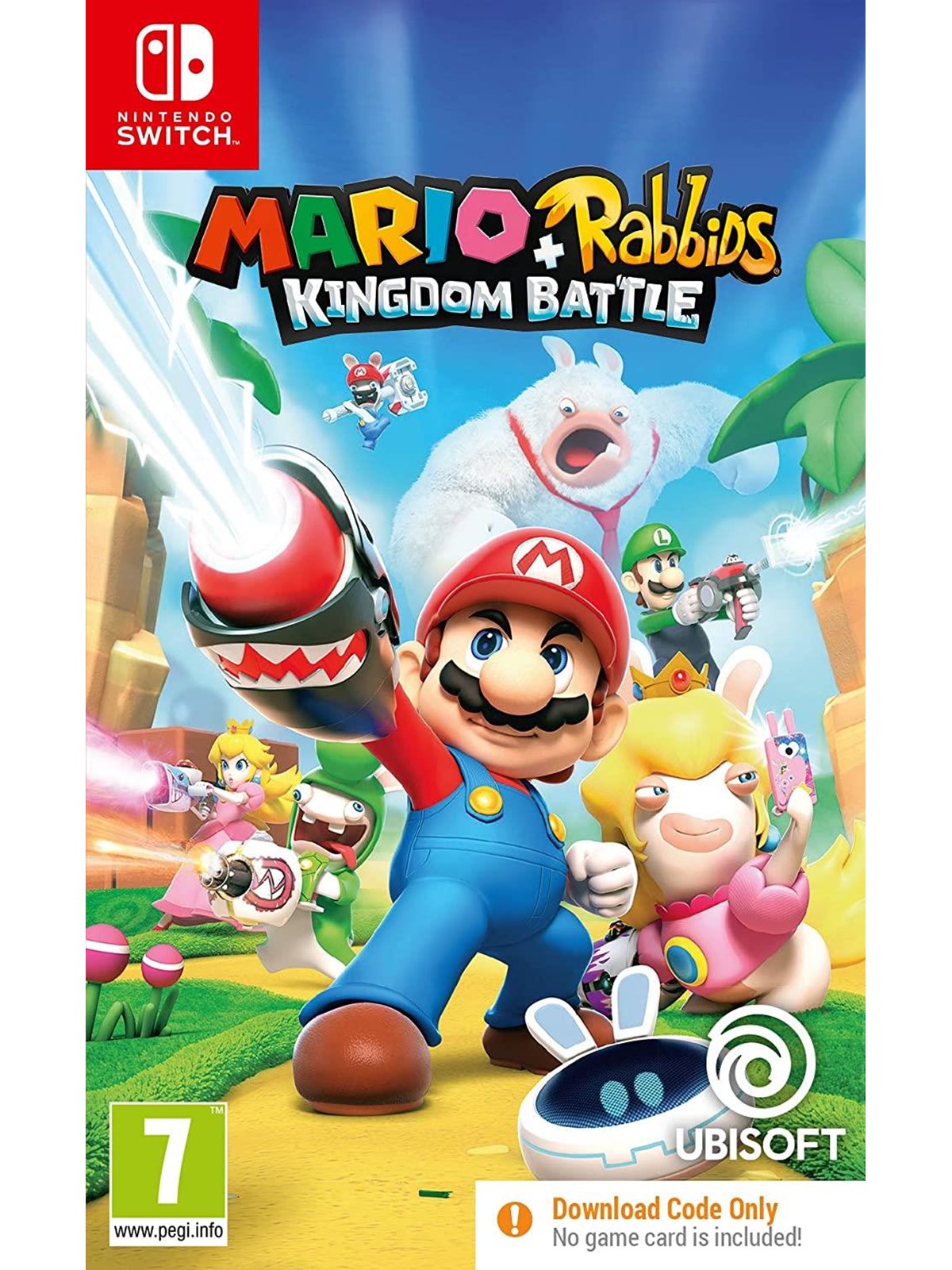 Mario + Rabbids Kingdom Battle (Code in a Box) - Nintendo Switch - Turn-based - PEGI 7