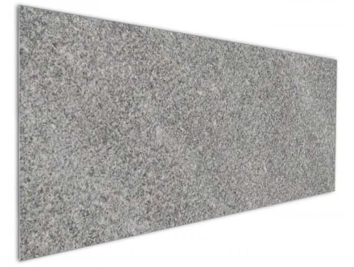 Wallario Küchenrückwand Muster grauer Marmor Optik -Granit - marmoriert, (1-tlg)