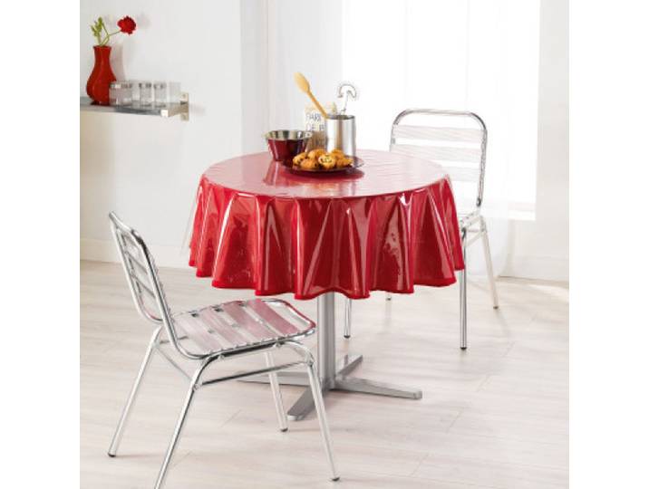 Tafelkleed/Tafelzeil rond transparant 140 cm