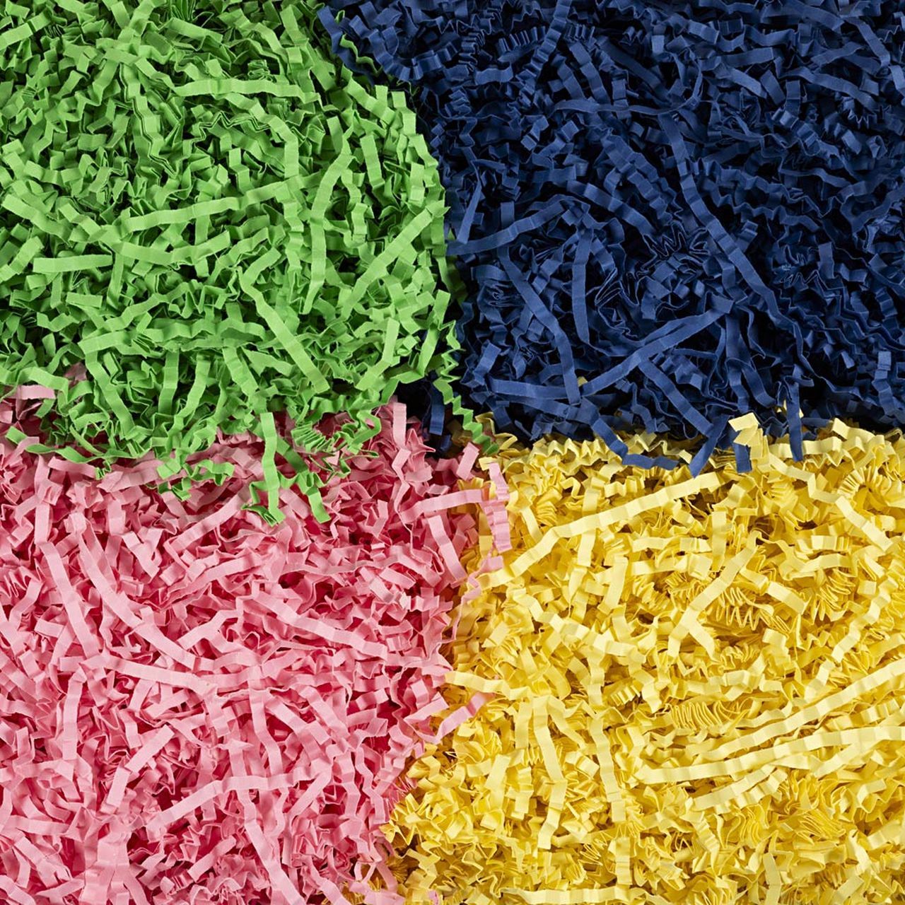 Persen Verlag Papier-Füllmaterial - Blau, Dunkelgrün, Pink, Gelb