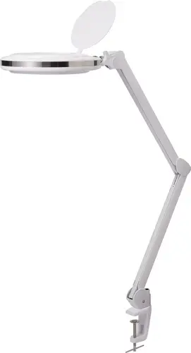 TOOLCRAFT TO-7427310 Lupenleuchte 127mm 3D 1.75 x 800 Im, Dimmbar Vergrößerungsfaktor=1.75 x 12.7cm 2021 Energieeffizienzklasse