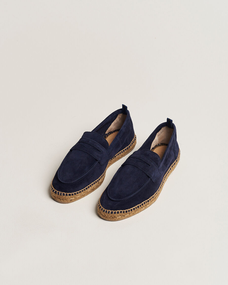 Castañer Nacho Casual Suede Loafers Azul Oscuro men 43 Blå