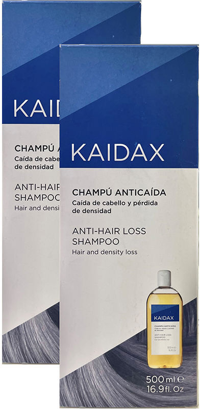 Kaidax Champú Anticaída Pack 2 x 500 ml