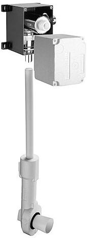 SCHELL WC-Druckspüler COMPACT II DN 20, G 3/4 AG (rechts), mit Vorabsperrung