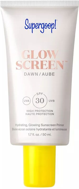 Supergoop - Glowscreen - Sonnenschutzmittel LSF 30 PA+++ mit Hyaluronsäure + Niacinamid, 50 ml, Dawn