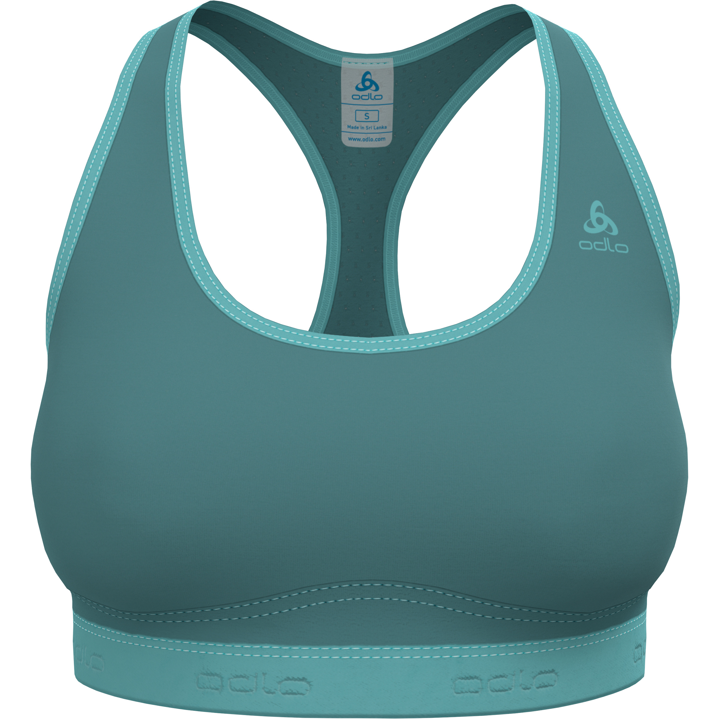 Odlo Ascent PW Medium Sport BH Damen Sport-BHs gruen Größe XS Elastisch