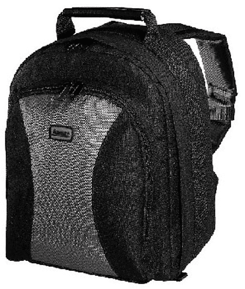 Mochila - Hama Track Pack II 140, Polytex, Cinco separadores interiores, Negro