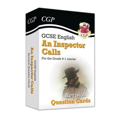 GCSE English - An Inspector Calls Revision Question Cards, Gebundene Ausgabe von Cgp Books, CGP Books, 978-1-78908-344-6