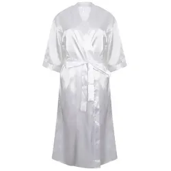 Ladies ́ Satin Robe | HENBURY BV. | White | XS/S