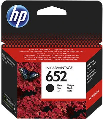 HP F6V25AE Nr. 652 - schwarz, 360 Seiten