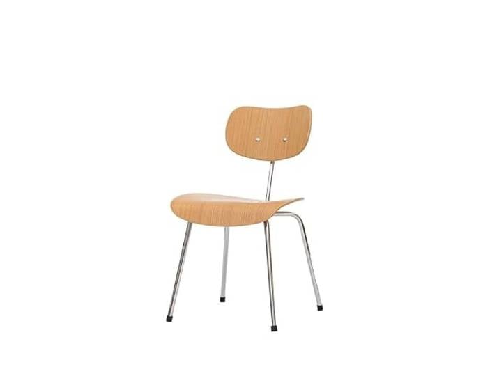 DIANXI Lounge-Sessel Antiker Esszimmerstuhl im Wabi-Sabi-Stil, Massivholz-Liegestühle, minimalistischer französischer Vintage-Esstisch und Stühle