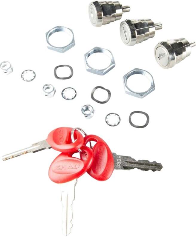 Kit Serratura Shad 200062r 3 LOCK SYSTEM taglia unica
