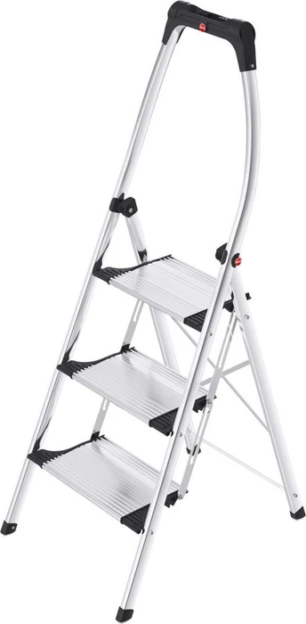 Hailo Klapptritt K100 TopLine alu 3 Stufen, H: 145,0 cm