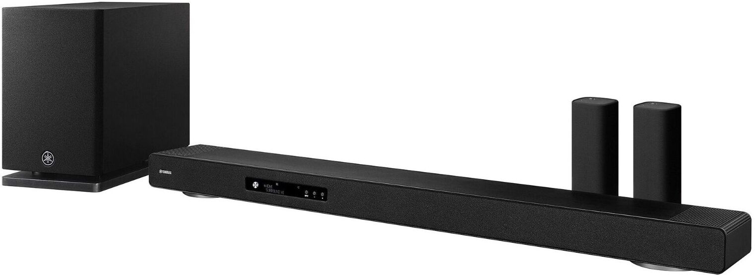Yamaha TRUE X SURROUND 90A Dolby Atmos soundbar Svart