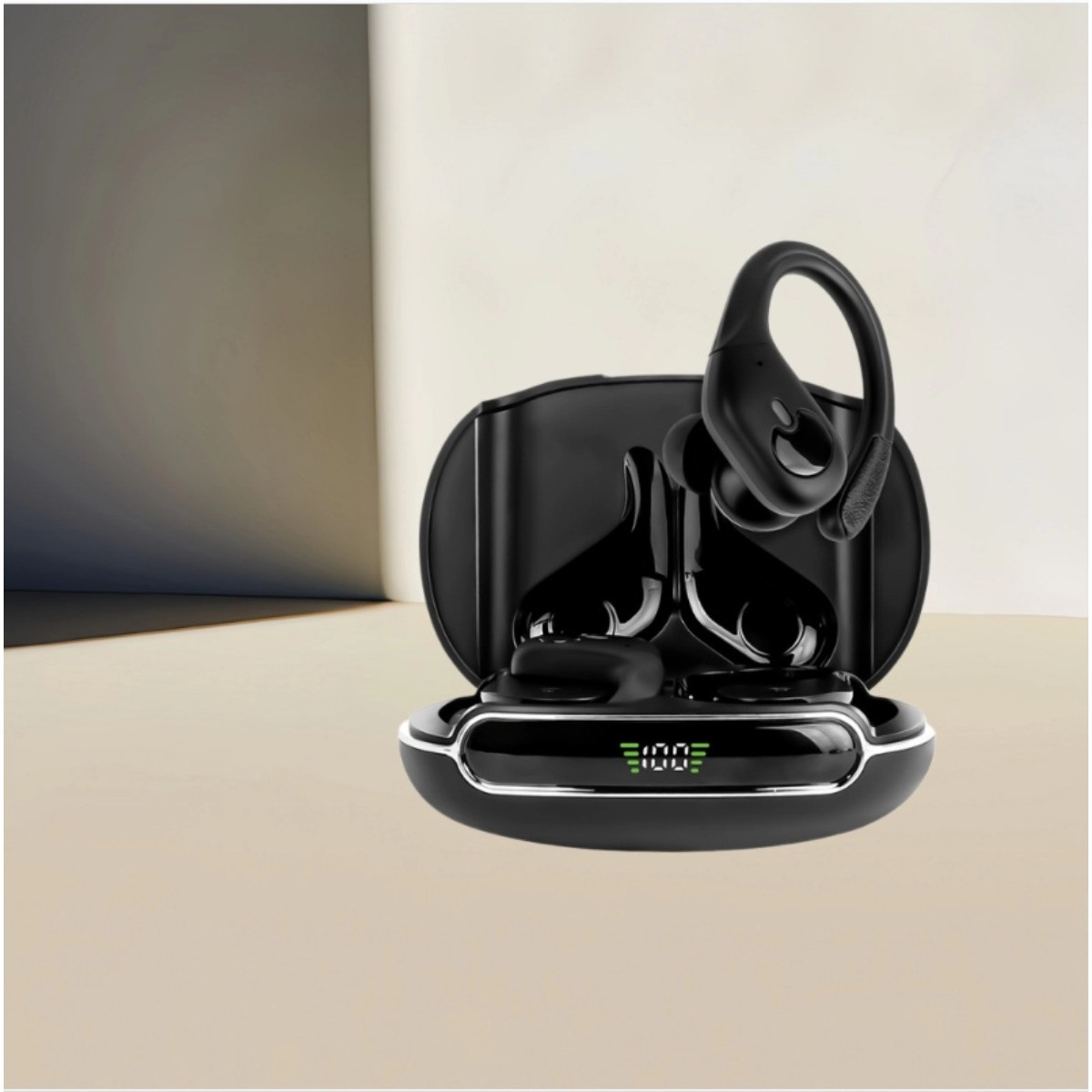 INF TWS-Bluetooth-Kopfhörer mit Geräuschunterdrückung, sicherem Ohrbügel-Design und 480MAH-Akku