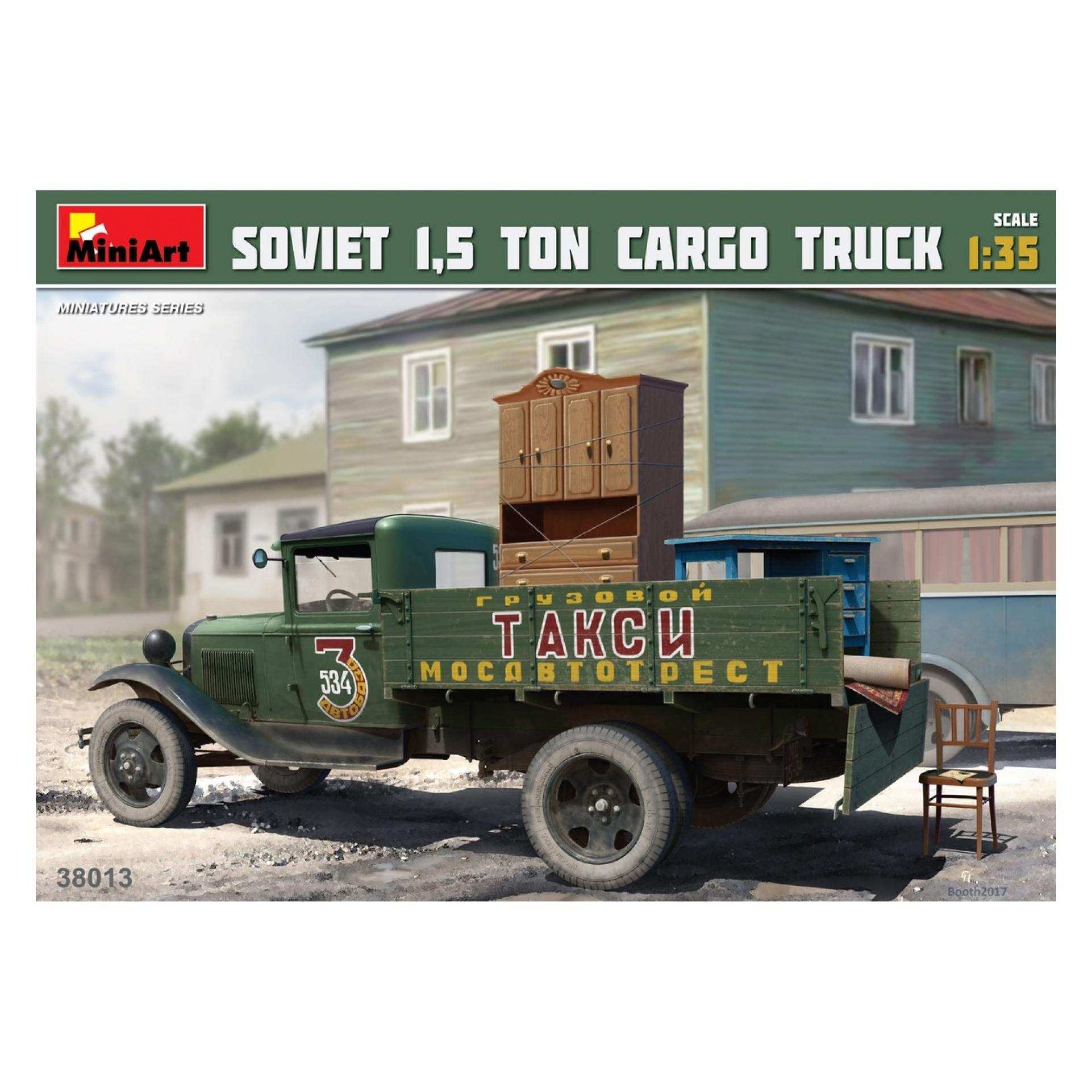 Mini art Soviet 1,5 ton Cargo Truck (38013)