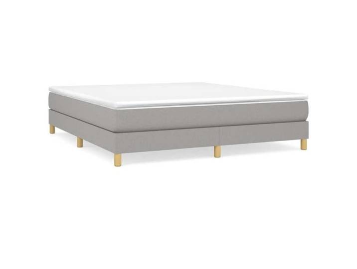 CLOUD Lit Adulte - Cadre de lit - élégant Design - gris clair 180x200 cm tissu CHYNEW7051344