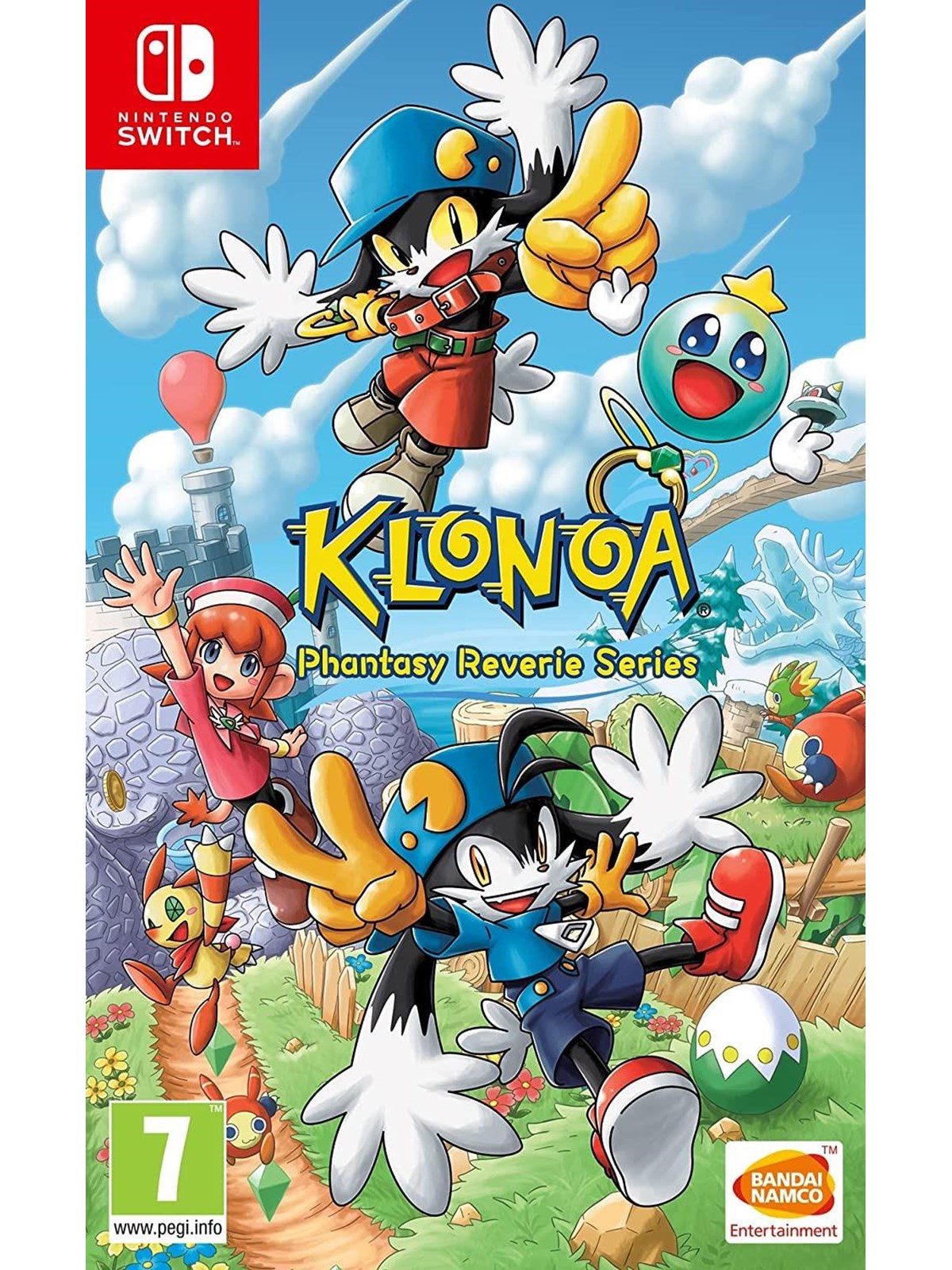 Klonoa Phantasy Reverie Series - Nintendo Switch - Platformer - PEGI 7