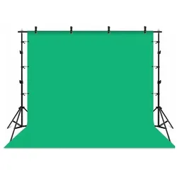 Puluz Green Screen Studio Hintergrund Kit (300 cm, 200 cm), Hintergrundsystem, Grün, Rot, Blau