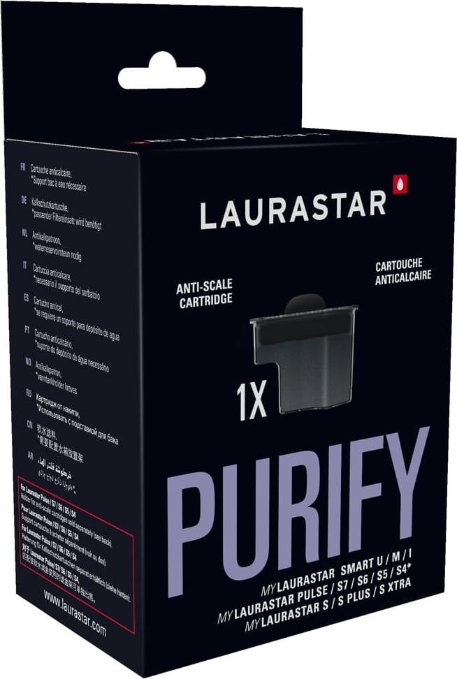LauraStar Smart Stoomstrijkstation - Zwart/Transparant