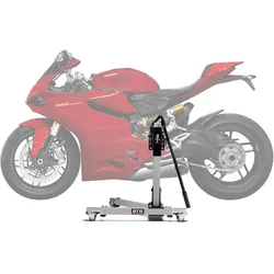 Zentralständer EVOLIFT® für Ducati 1199 Panigale 12-14 Shadow Edition (Grundfarbe: Grau) 2-Pin-Lösung