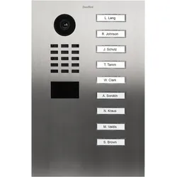 DoorBird D2209V IP Video Türsprechanlage – Edelstahl V2A