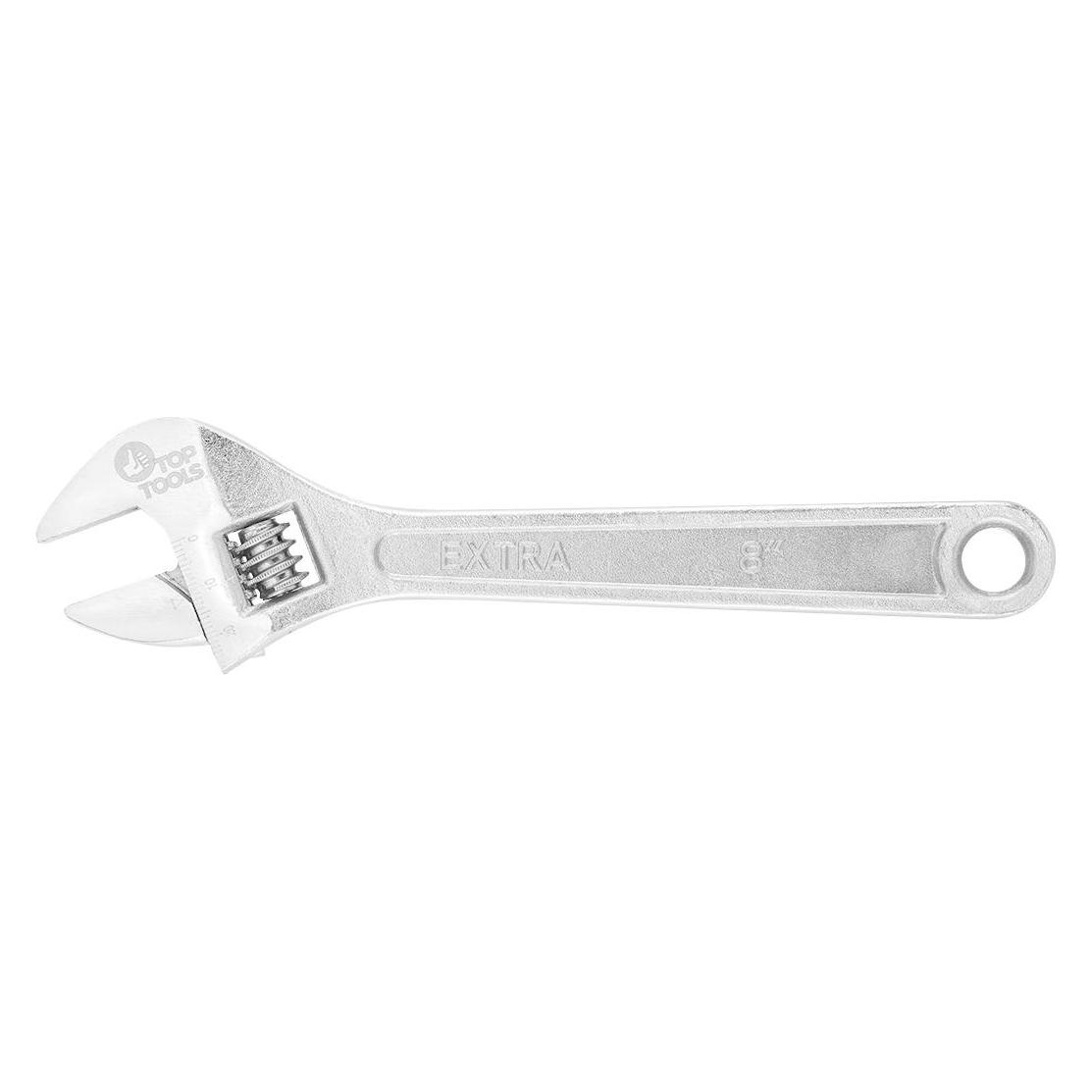 TOP Verstellbarer Schraubenschlüssel mit schwedischem 200-mm-Plininengriff (35D112) (24 mm) (35D112)