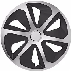ProPlus, Radkappen, Radblende Roco Silber/schwarz 13 Zoll (13")