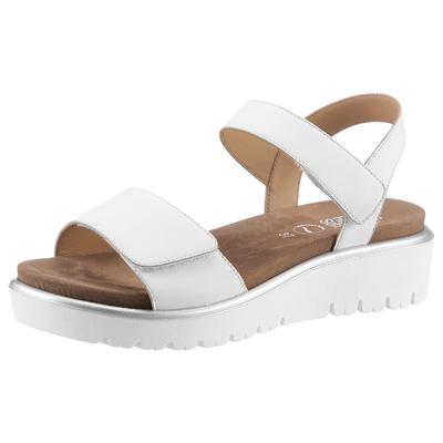 Ara "BILBAO", Sommerschuh, Sandale, Keilabsatz, Klett, Weite G (weit)