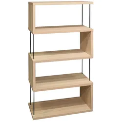 Mäusbacher Regal Sticks Holzoptik Braun Eiche Sägerau