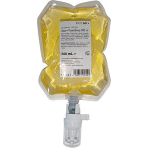 CWS Seife Clear+ FoamSoap, 1701535, Schaumseife, Nachfüllkartusche, pH-hautneutral, 500 ml