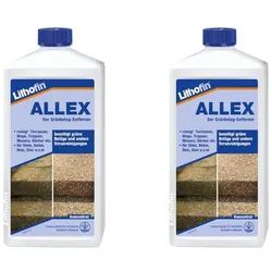 Lithofin ALLEX Grünbelagentferner - 2 x 1 Liter