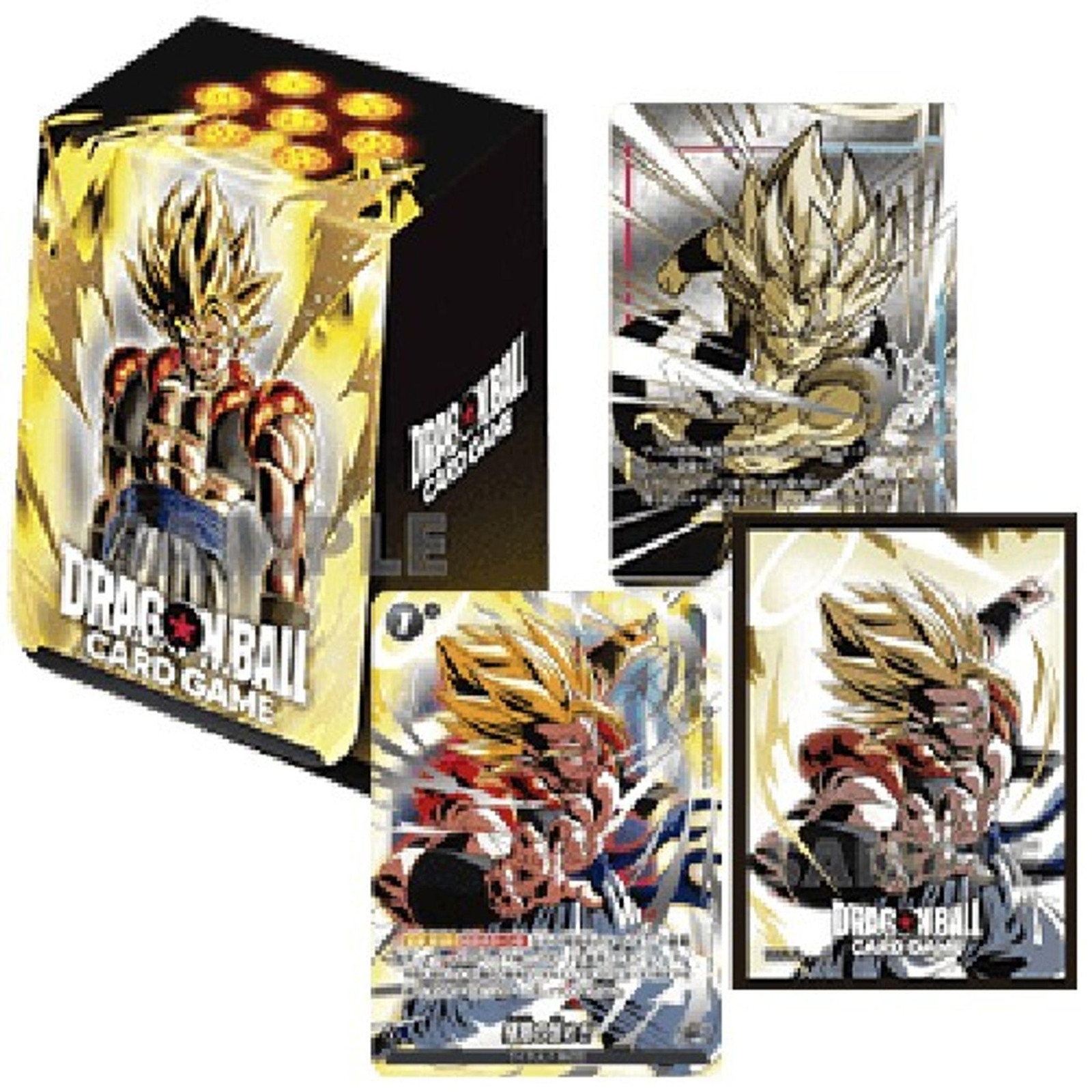 Bandai Dragon Ball Super Official Card Case & Card Sleeve Set 03 Gogeta