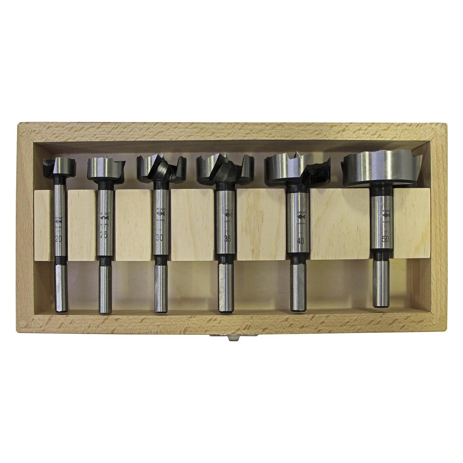 Fisch Tools Forstnerbohrersatz Type 0317 (20, 25, 30, 35, 40, 50 Millimeter) (03170006K)