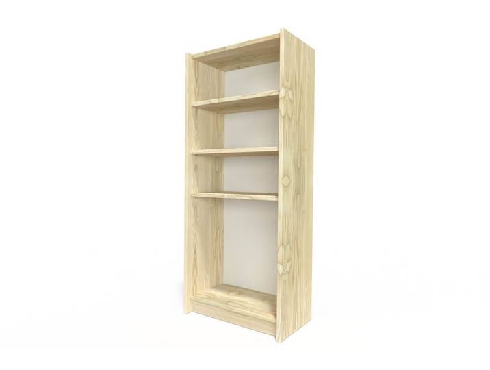 Bibliothèque bois Brut (sans vernis)