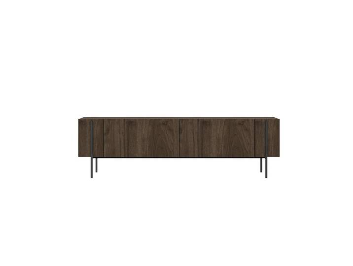 Habitat Garten Tv-Möbel herman Braun, Holz, 160x45.6x31.4 cm, Wohnzimmer, TV Möbel, Lowboards, Lowboards stehend