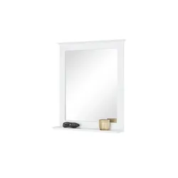 Primo Spiegel   ¦ weiß ¦ Holzwerkstoff,Glas ¦ Maße (cm): B: 60 H: 68 T: 12.0
