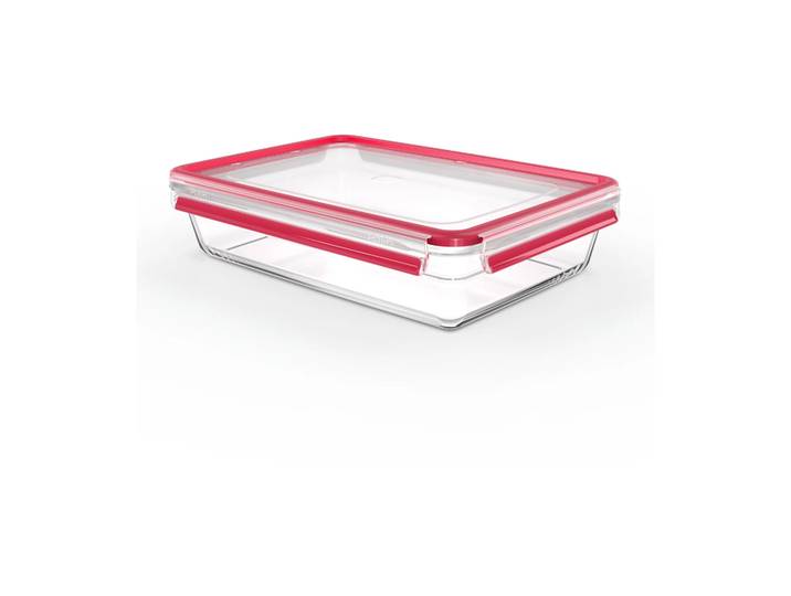 Tefal Boîte à lunch rectangulaire en verre MasterSeal 3 L