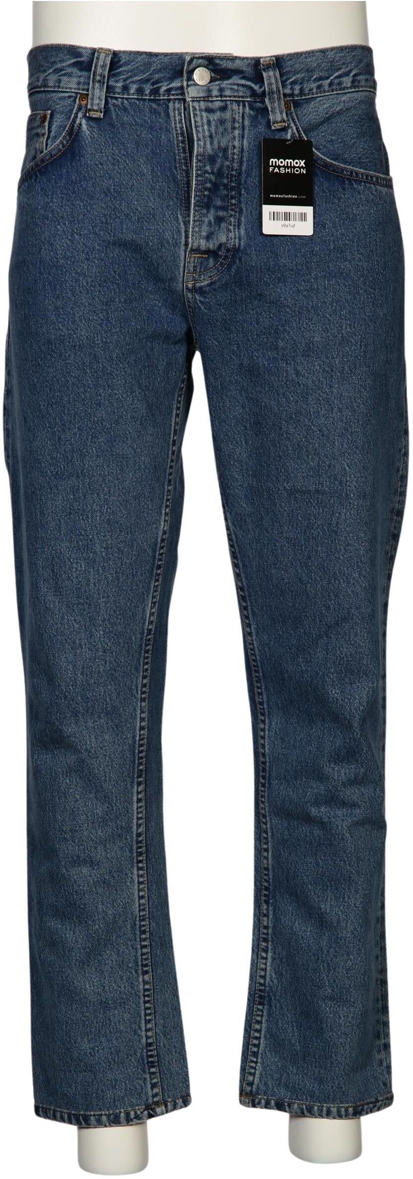Nudie Jeans Herren Jeans, Blau, Gr. W33, Baumwolle - Second Hand