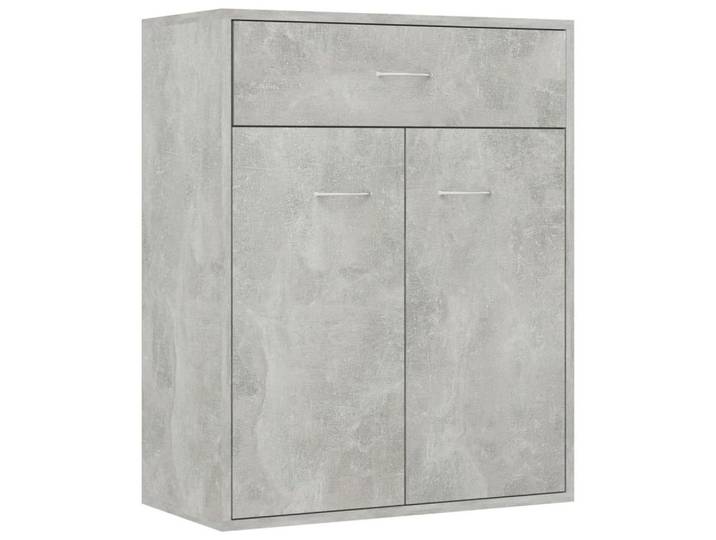 vidaXL Sideboard, Kommode Betongrau 60x30x75 cm Holzwerkstoff