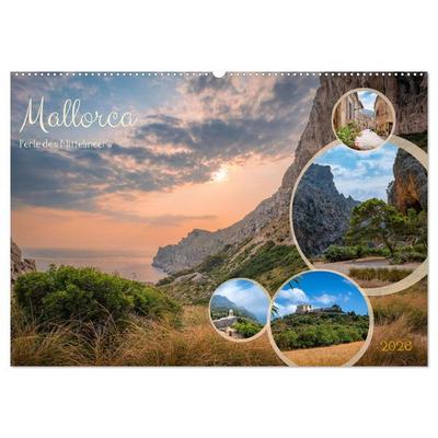 Mallorca - Perle des Mittelmeers (Wandkalender 2026 DIN A2 quer), CALVENDO Monatskalender