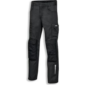 Uvex Arbeitshose syneXXo 8982, Herren, Bundhose, schwarz, Größe 58