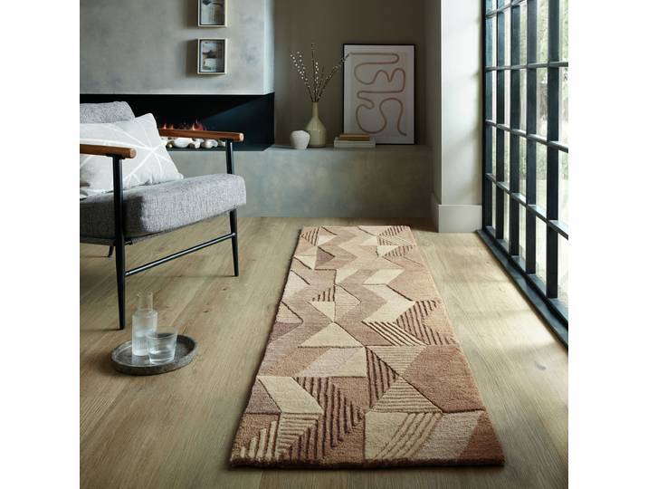 Läufer Asher 60 x 1 x 230cm Braun